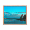 premium luster photo paper framed poster (in) red oak 16x20 transparent 64fbb67b59736
