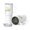 travel mug with a handle white 25 oz front 64fe4ba7144d1