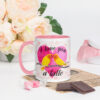 white ceramic mug with color inside pink 11oz left 64fe4a3d18fe8