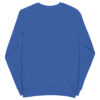 unisex organic sweatshirt royal blue back 66fcae12ba8bb.jpg